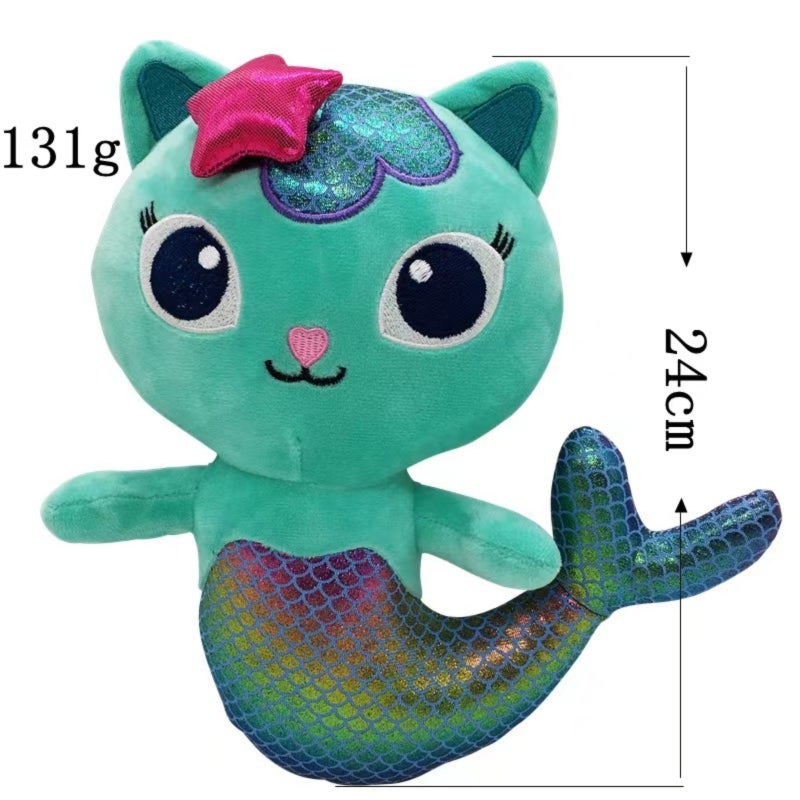 Plush doll /Mermaid Kitten 27cm - Image 3