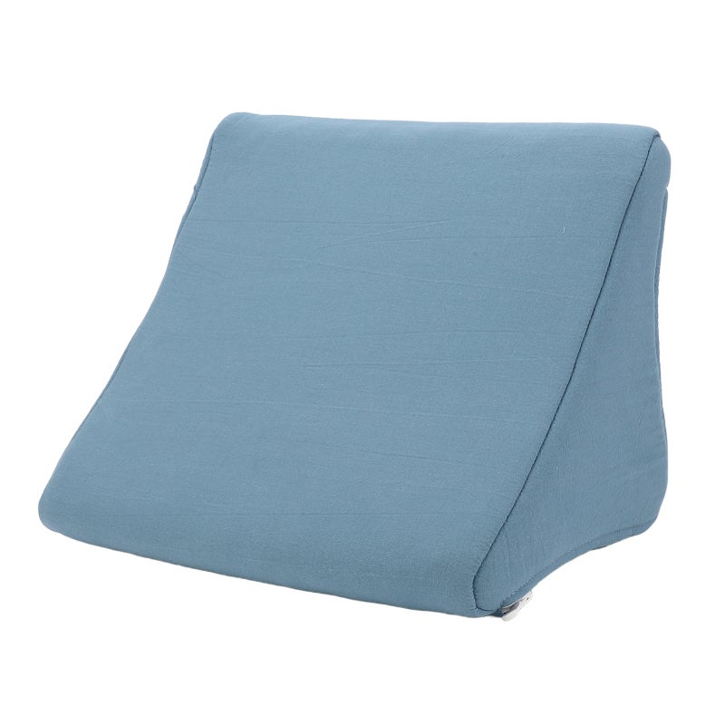 Wheelchair Wedge Cushion: Breathable Fabric Cover, Pressure Point Elimination - Leg Fatigue & Edema Relief Wedge Pillow for Bedridden Patients, Home Care Positioning - Image 1