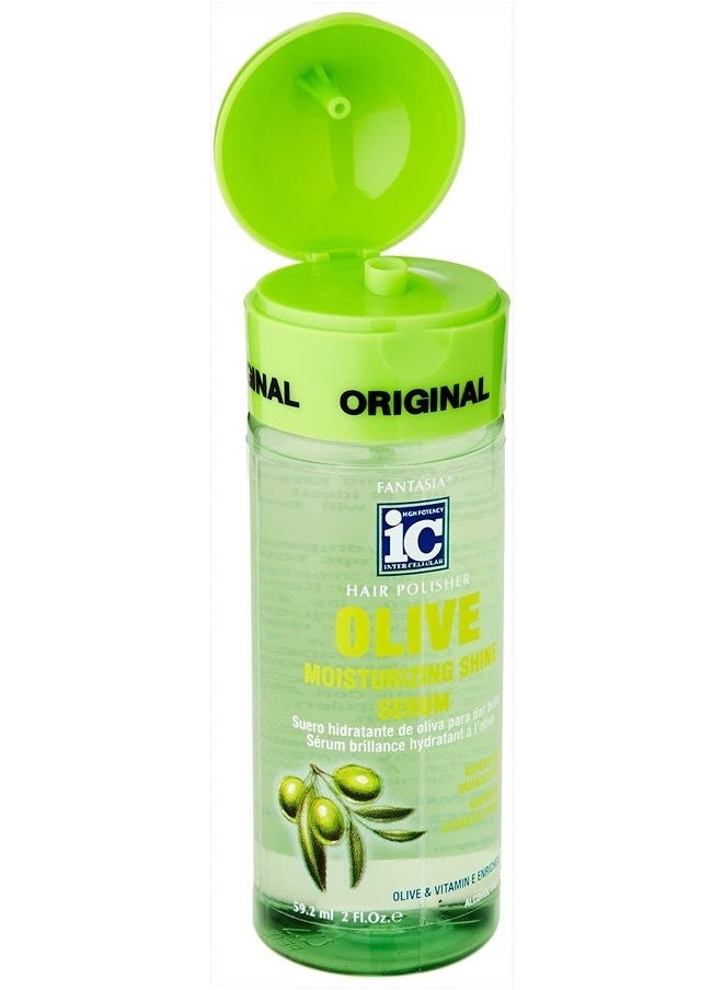 Fantasia - Fantasia Hair Polisher Olive Serum, 2 Oz, 2 Ounce - Image 1