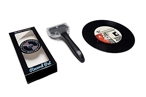 Big Fudge Record Pal, Vinyl Roller Cleaner. Black Vinyl Record Cleaner in Gift Pack. Silicone Lint Roller for LP Records, Anti-Static Record Duster. - Image 4