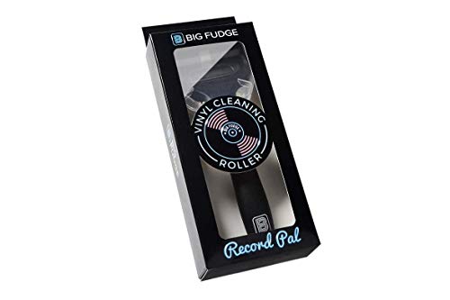 Big Fudge Record Pal, Vinyl Roller Cleaner. Black Vinyl Record Cleaner in Gift Pack. Silicone Lint Roller for LP Records, Anti-Static Record Duster. - Image 2