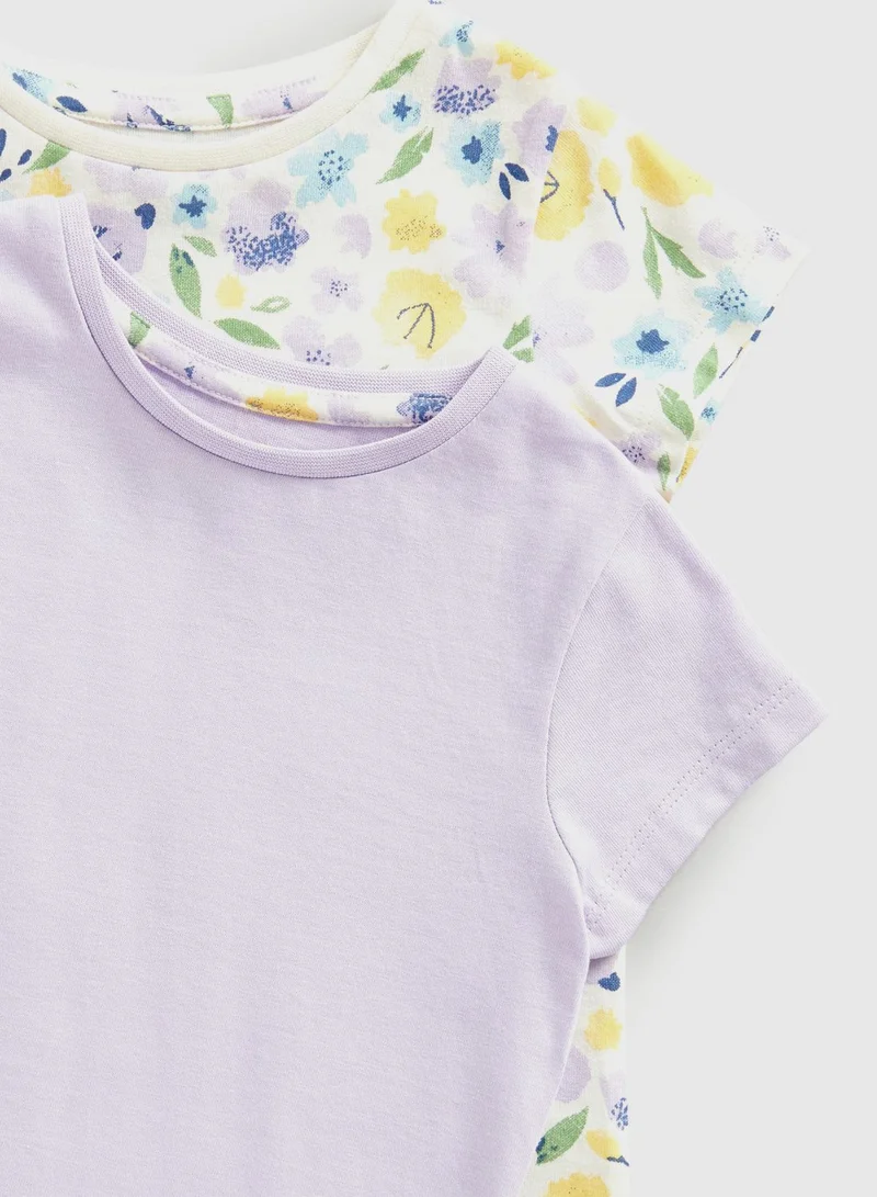 mothercare Beauty Everywhere T-Shirts - 3 Pack
