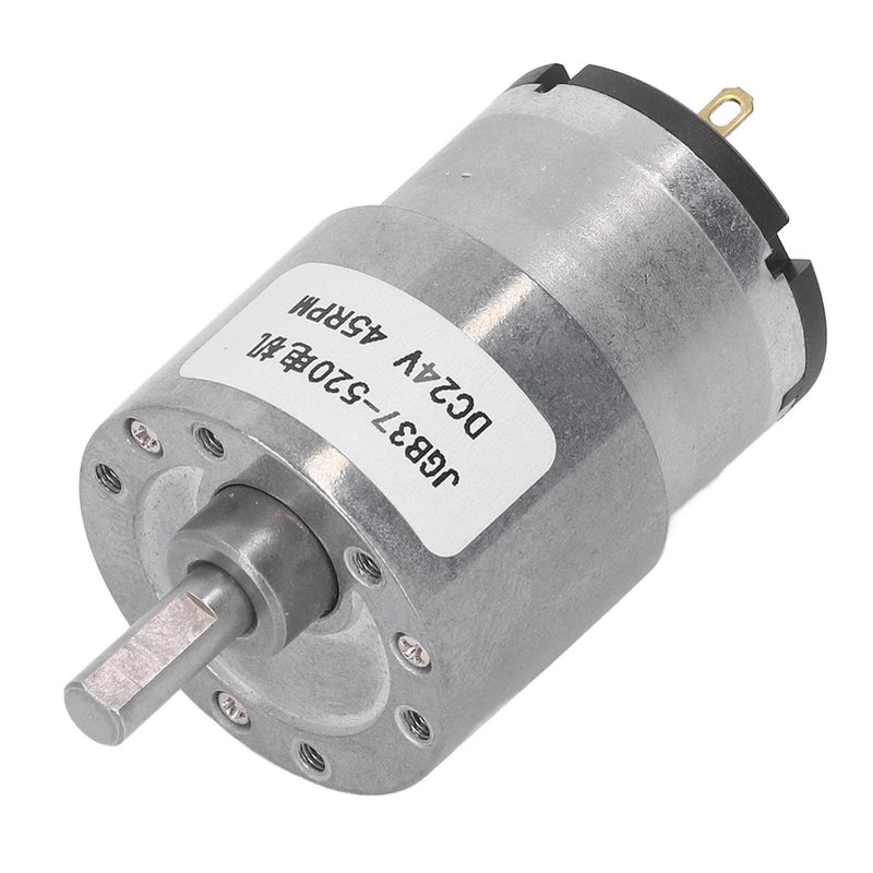 Self Locking Gear Motor Reversible DC Speed Reduction Motor 45RPM - Image 2