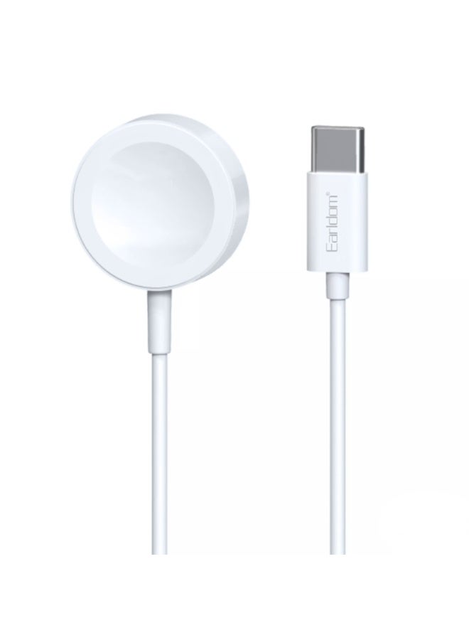Earldom WC22 USB-C Magnetic Watch Charging Cable – Fast Wireless Charger for Smartwatches - Image 1