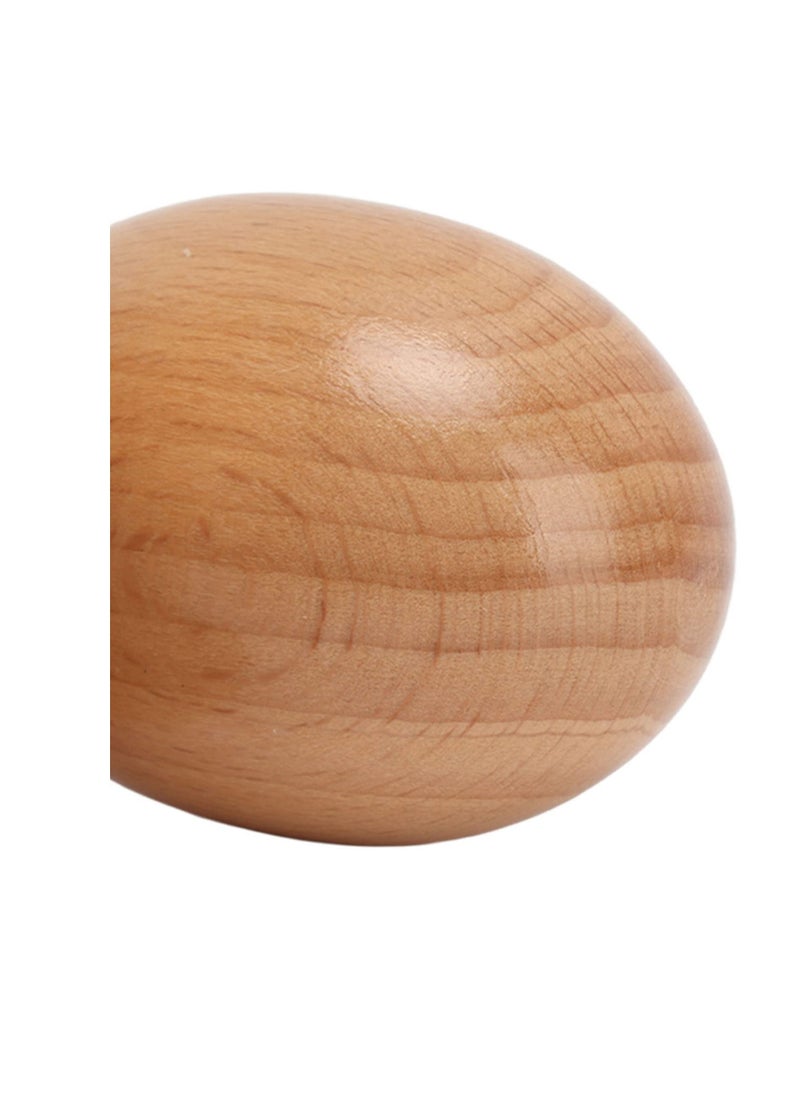 2 PCS Egg Cup Puzzle Toy, Wooden Egg Cup Holders, Wooden Hen Eggs and Cup, Perfect for Kids Craft, Education Preschool Toys