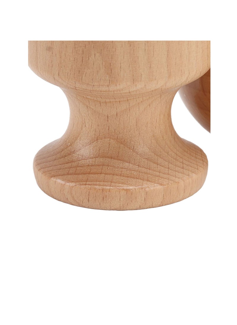 2 PCS Egg Cup Puzzle Toy, Wooden Egg Cup Holders, Wooden Hen Eggs and Cup, Perfect for Kids Craft, Education Preschool Toys