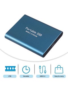 قرص صلب خارجي عالي السرعة مع واجهة USB 3.1 من النوع C، قرص صلب محمول عالي الكفاءة بسعة 4 تيرابايت - pzsku/ZDA33B766DCECF928E230Z/45/_/1683549541/8652fda8-439b-49f0-966f-87bc1d4fa243