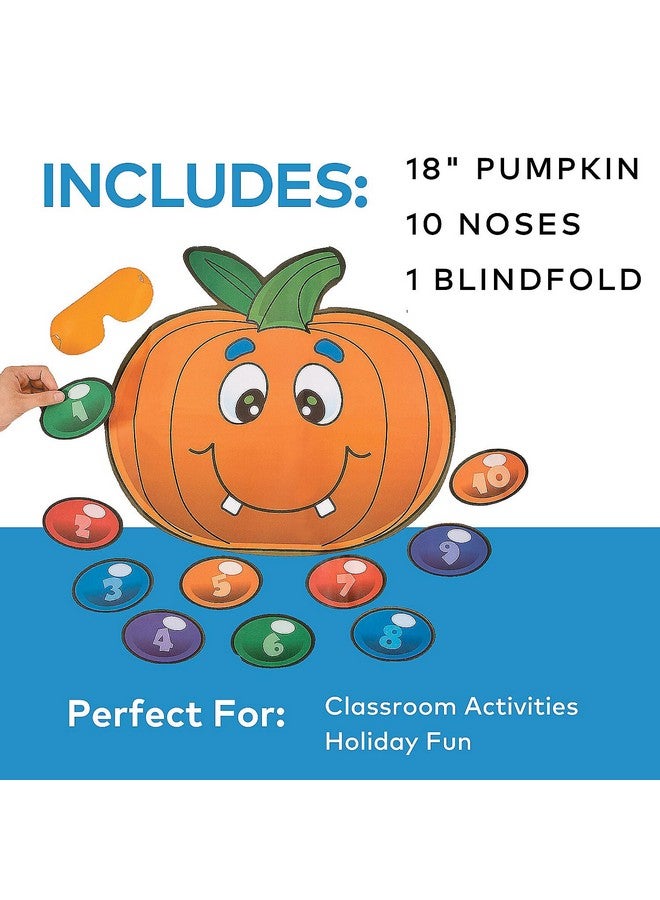 Fun Express Halloween Game Pin The Nose On The Pumpkin (up to 10 Players) - Image 3