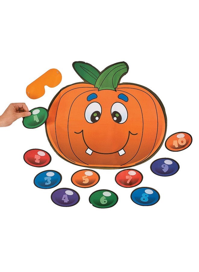 Fun Express Halloween Game Pin The Nose On The Pumpkin (up to 10 Players) - Image 1