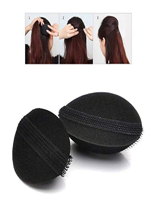 ENHAM Combo of 7 hair accessories 3pcs. Donuts, 1pcs Hair maker, 1pcs. volumizer 1pcs. Banana Bumpit 1pcs. Tic Tac Puff - Image 2