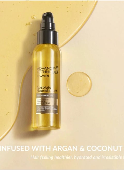 Absolute Nourishment Argan And Coconut Treatment Oil - 100Ml