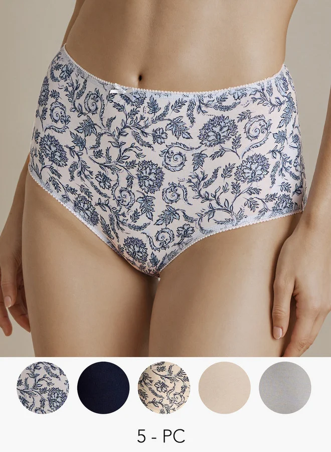 Aadaraya Set of 5 - Assorted Full Briefs