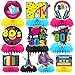 DTOFOOT 10 Pcs 80s Party Decorations 1980s Table Honeycomb Centerpieces Back to the 80s Decor for Retro Party Photo Props Birthday Wedding Anniversary Favors Supplies - Image 2