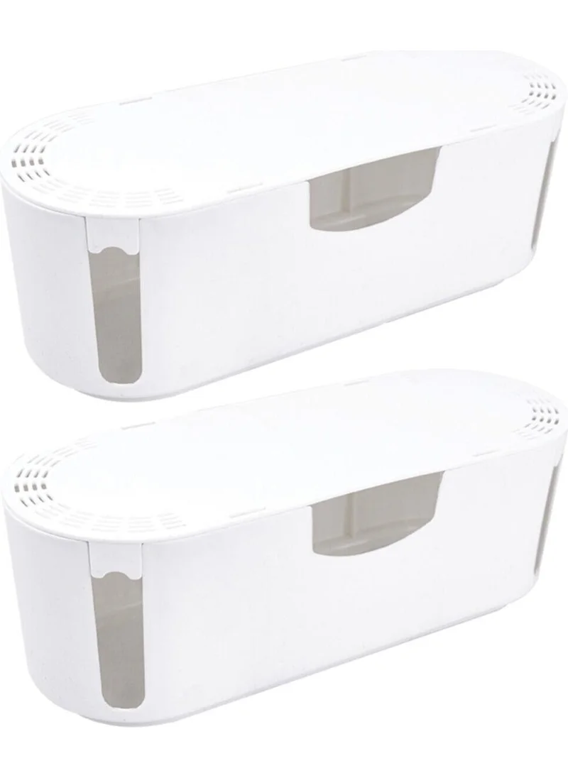 DECOBELLA 2 Pack Cable Organizer