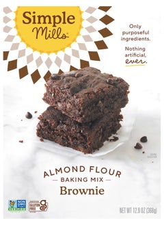 Simple Mills Almond Flour Baking Mix Brownie 12.9 oz (368 g) 