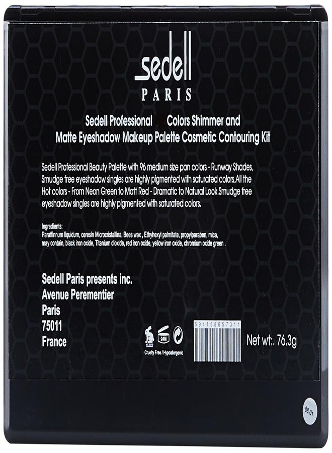 Sedell Paris Color Symphony -Shade Pro Eyeshadow Palette - Image 4