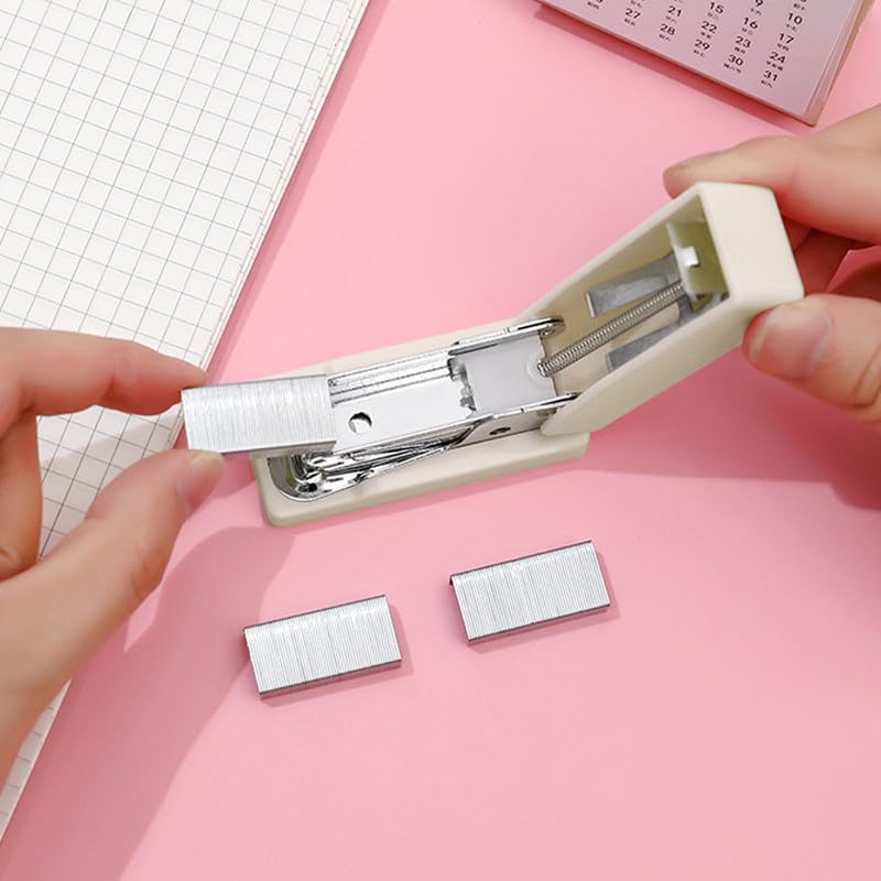 NUOVI Mini Stapler Set | Stapler with 500 Staples Each | Quick-Load Mechanism | Ideal for School, Office & Gifting (Pack of 2) - Image 5