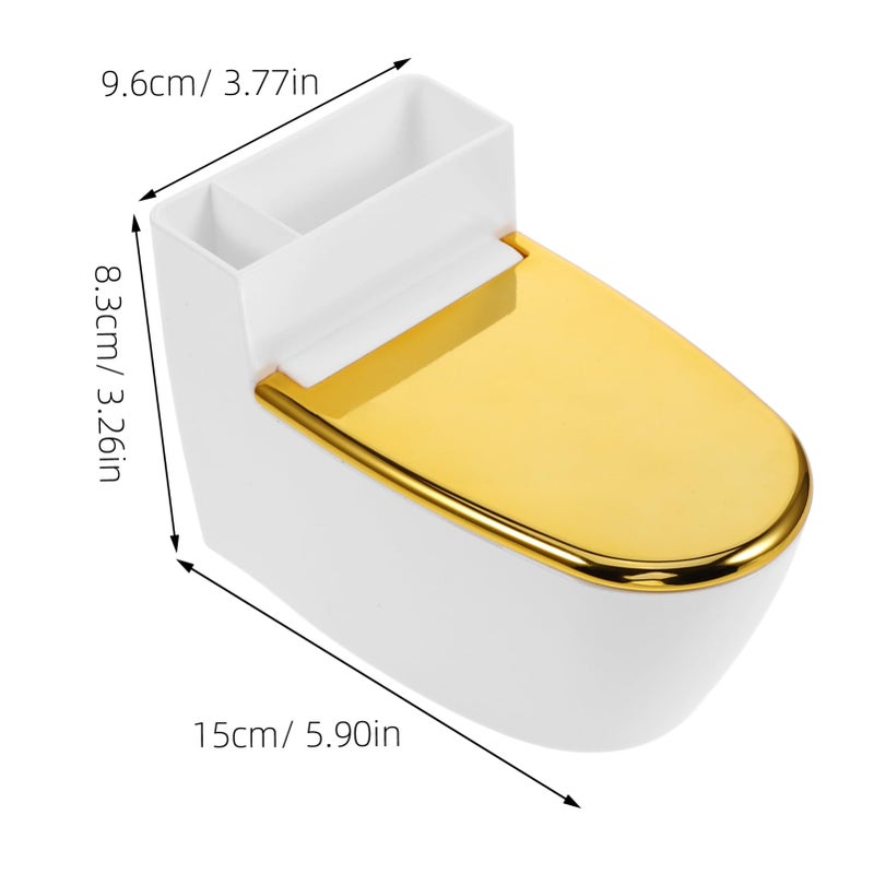 Wall Mounted Toilet Shaped Ashtray Cute Bathroom Smoking Holder Fireproof Decorative Home Ash Container - Image 3