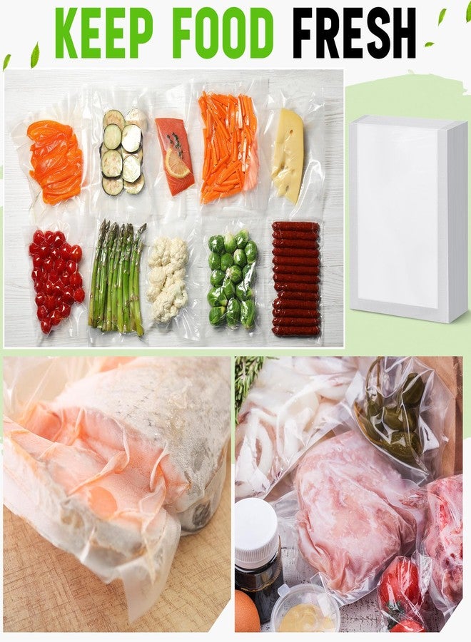 Woanger 200 Count Vacuum Sealer Bags for Food Clear Vacuum Chamber Sealer Bags 3 Mil 12" x 14" Bpa-free Grade Pouches for Food Storage - Image 5