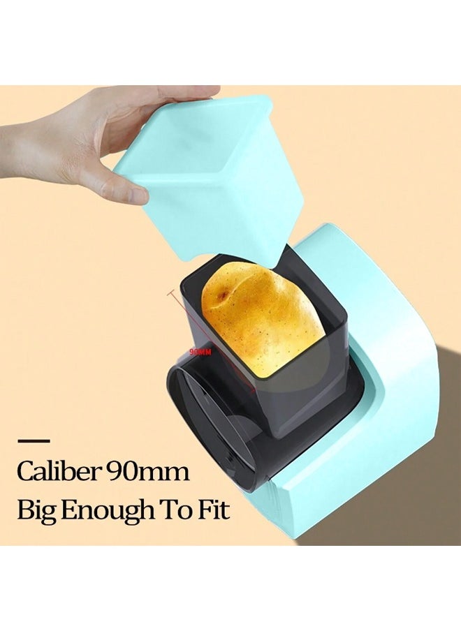 Cady One 3-in-1 electric vegetable slicer, 50 watts, comes with 3 different blades, multi-use stainless steel cheese grater  - Image 5