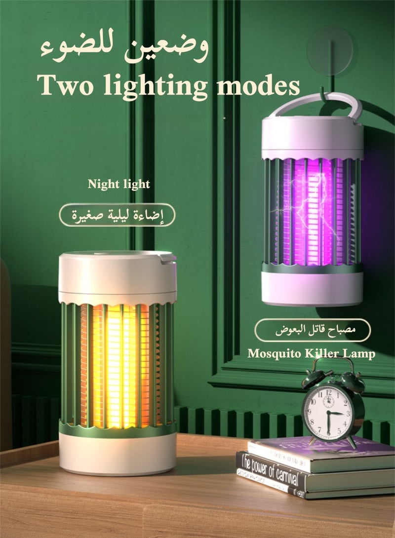 Generic Bug Zapper /Mosquito Killer Lamp Portable Mosquito Trap With Led-Uv Light Technology To Attract Mosquitoes And Flies Electronic Mosquito Trap For Camping, Indoor, And Outdoor  - Image 3