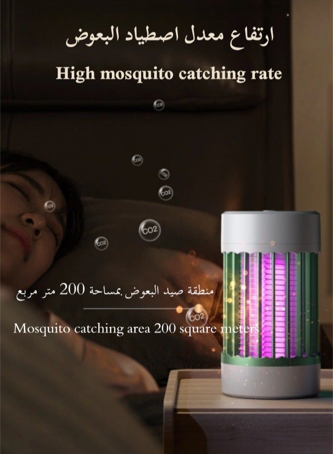 Generic Bug Zapper /Mosquito Killer Lamp Portable Mosquito Trap With Led-Uv Light Technology To Attract Mosquitoes And Flies Electronic Mosquito Trap For Camping, Indoor, And Outdoor  - Image 5
