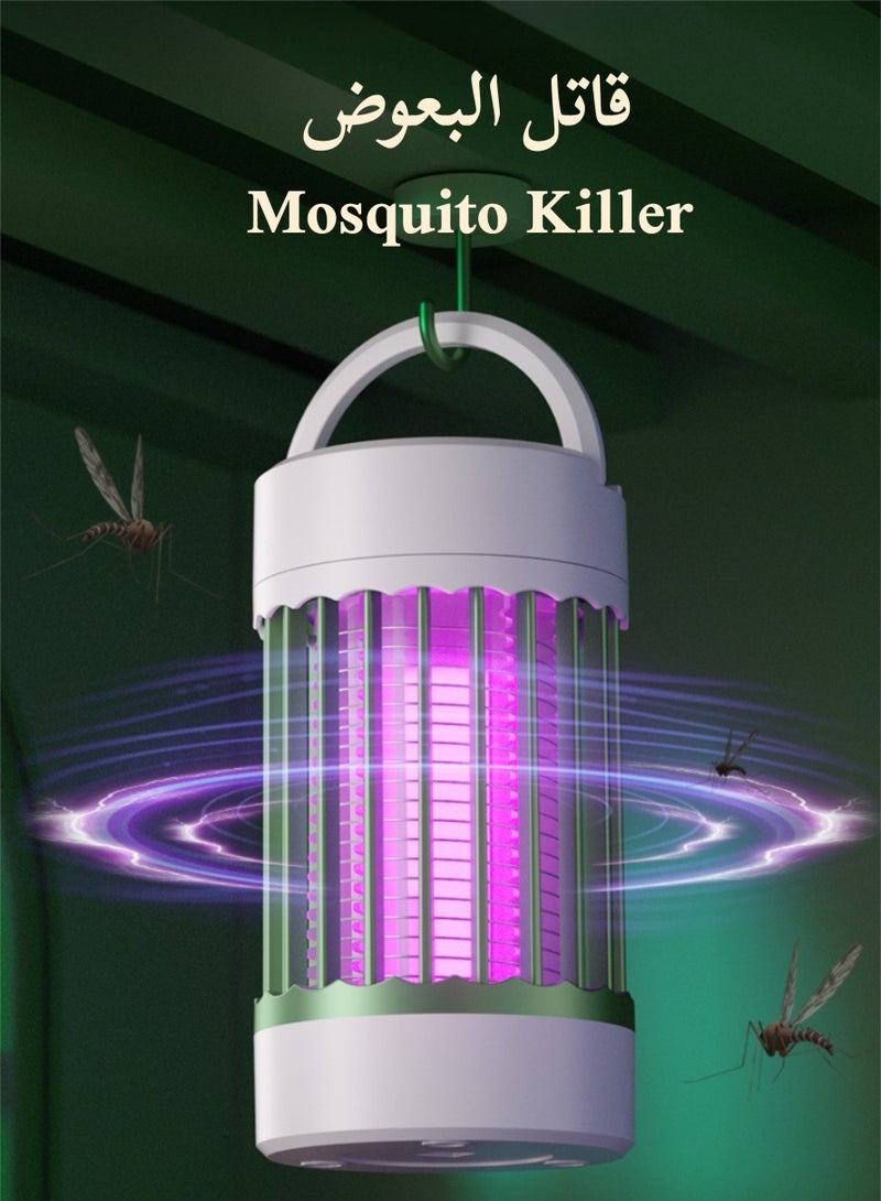 Generic Bug Zapper /Mosquito Killer Lamp Portable Mosquito Trap With Led-Uv Light Technology To Attract Mosquitoes And Flies Electronic Mosquito Trap For Camping, Indoor, And Outdoor  - Image 2