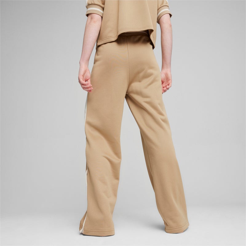 PUMA T7 Womens Beige Track Pants - Image 3