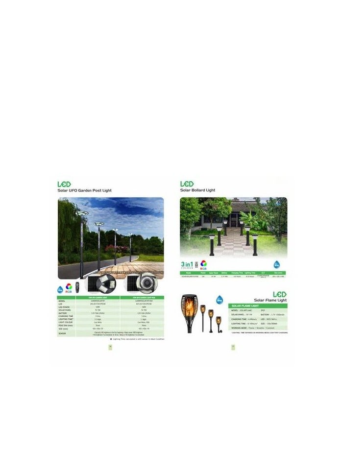 Generic - Solar Camera With Lightings Street Lights 24-7hour Bright Features - Image 1