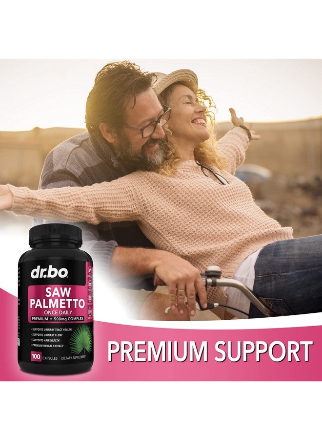 dr.bo Saw Palmetto for Women Hair Loss - DHT Blocker for Women Natural Growth Plus Bladder Control Supplements Complex - Pure Saw Palmetto Hair Loss Supplement Capsules Support Extract & Urination Pills Aid - Image 5