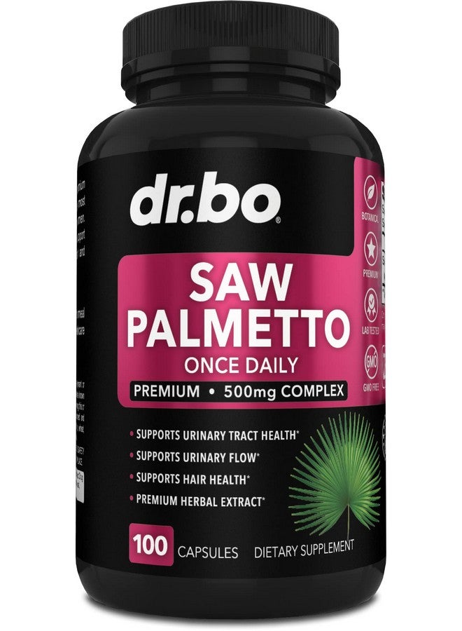 dr.bo Saw Palmetto for Women Hair Loss - DHT Blocker for Women Natural Growth Plus Bladder Control Supplements Complex - Pure Saw Palmetto Hair Loss Supplement Capsules Support Extract & Urination Pills Aid - Image 1
