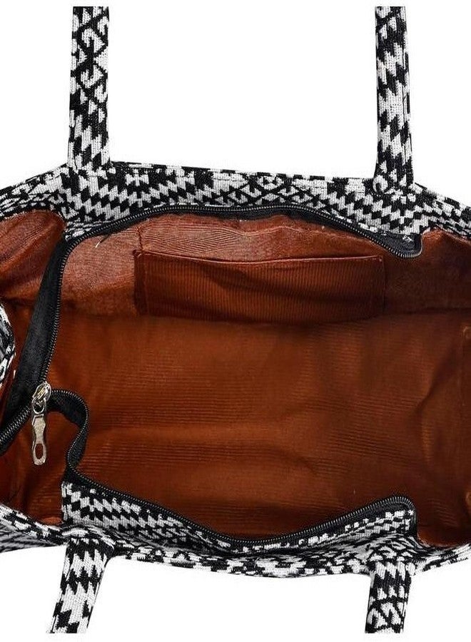 JAISOM Women's Tote Handbag | Stylish Shoulder Bag for Office, College, Casual & Party Use,Spacious & Lightweight (Eye handbag 1_BZ) - Image 3