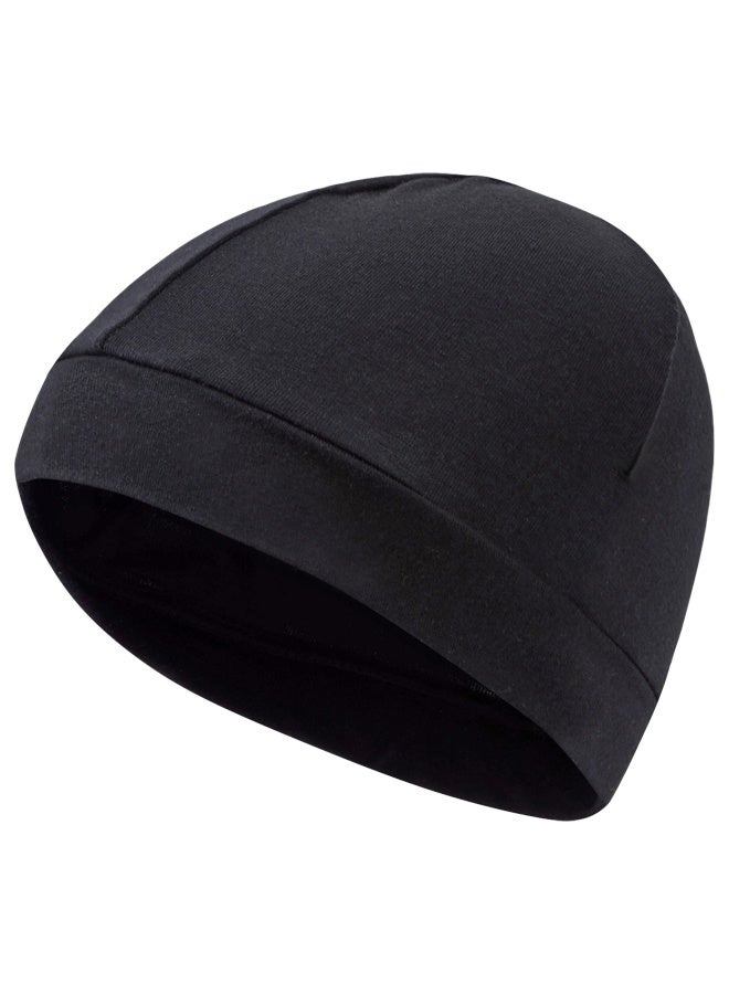 HOME-MART Beanie for Men Women, Men's Skull Cap,Beanie Running Hat,Authentic,Comfortable,Limited Edition Black,One Size - Image 1