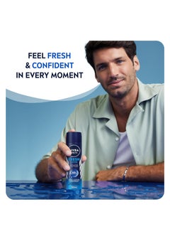 Nivea Nivea deodorant spray fresh active for men 150 ml  - Image 2