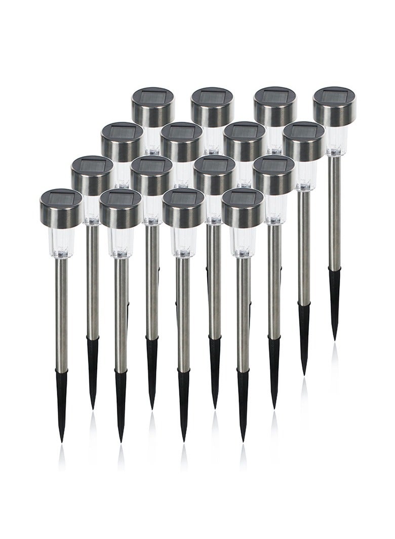 general Solar Outdoor Lights, 16 Pack Solar Outdoor Garden Lights, Waterproof LED Solar Bright Power Powered Outdoor Lights, Solar Garden Lights for Terraces, Yards, Driveways - Image 1