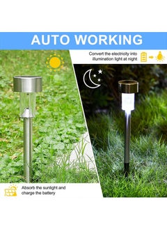 General Solar Outdoor Lights, 16 Pack Solar Outdoor Garden Lights, Waterproof LED Solar Bright Power Powered Outdoor Lights, Solar Garden Lights for Terraces, Yards, Driveways  - Image 4