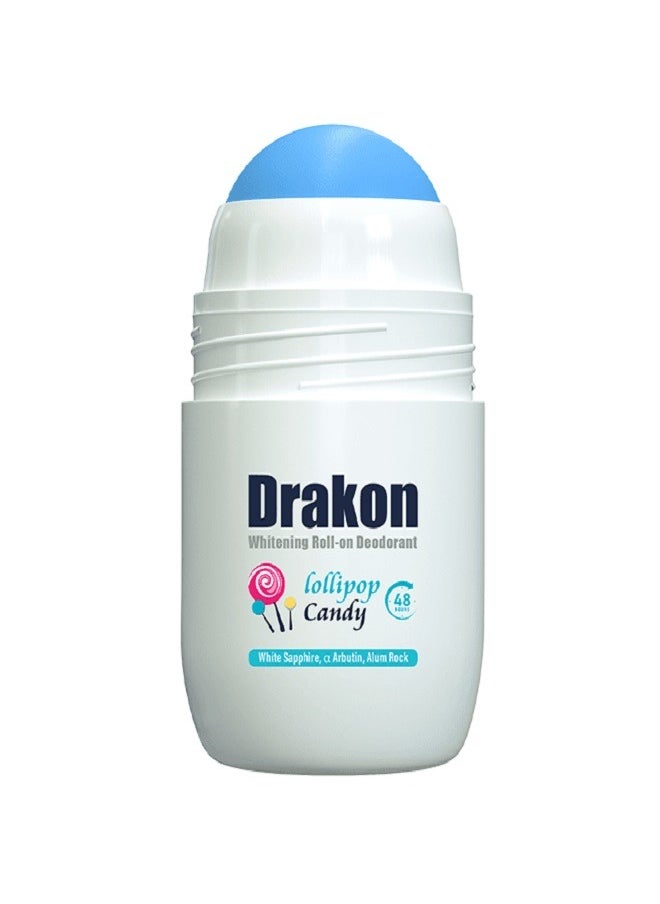 DRAKON - Whitening Roll On Deodorant Lollipop Candy 50ml - Image 1