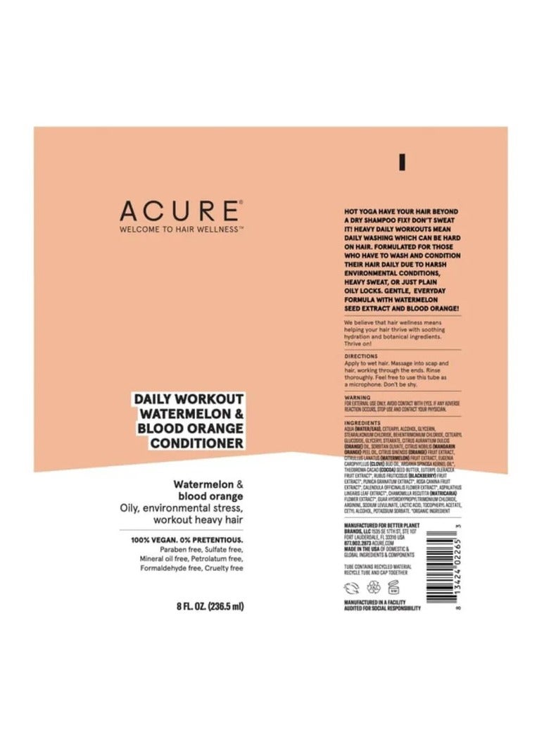 أكيور اكيور بلسم الشعر اليومي للتمارين الرياضية 236 مل) - Image 2