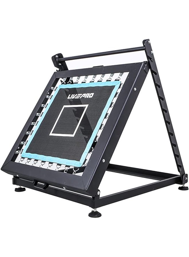 LivePro Rebounder Trampolines Lp8255 Black+Blue @Fs  - Image 1