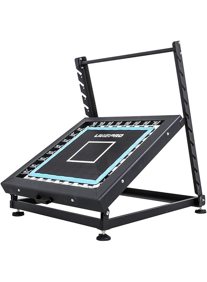 LivePro Rebounder Trampolines Lp8255 Black+Blue @Fs  - Image 4
