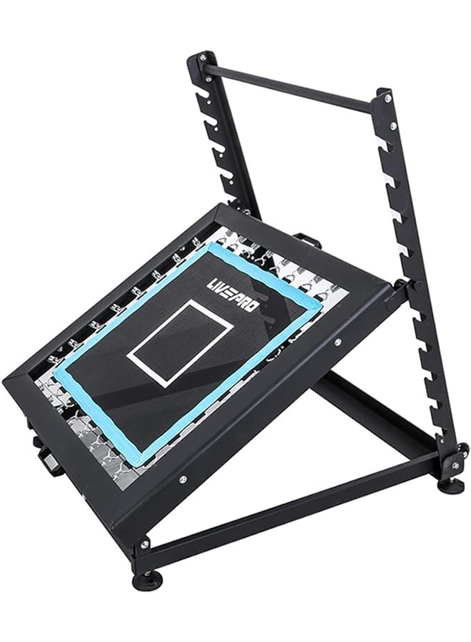 LivePro Rebounder Trampolines Lp8255 Black+Blue @Fs  - Image 3