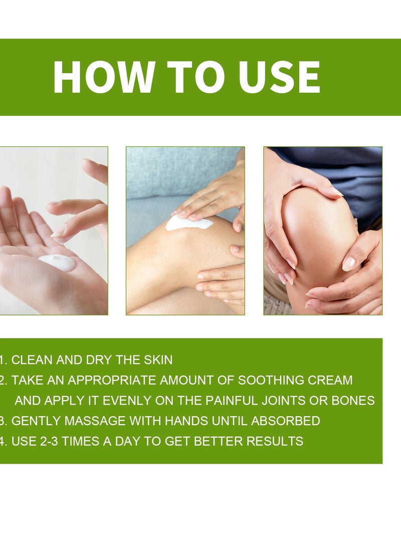 Generic Bee Venom Joint Relief Cream, Arthritis Ultra Strength Joint Relief Cream Relieve Joint Muscle Pain, Muscle Pain, Leg Swelling, Body Massage And Care Cream  - Image 5