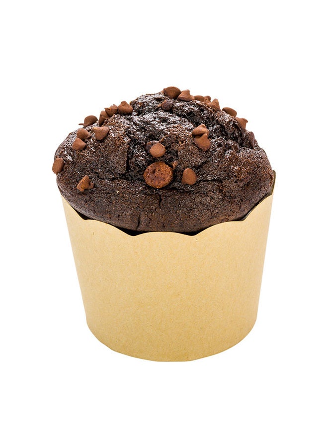 Restaurantware Panificio Premium 10 oz Kraft Paper Jumbo Baking Cup: Paper Baking Cups Perfect for Muffins, Cupcakes or Mini Snacks - Scalloped - Disposable and Recyclable - 200ct Box - Image 5