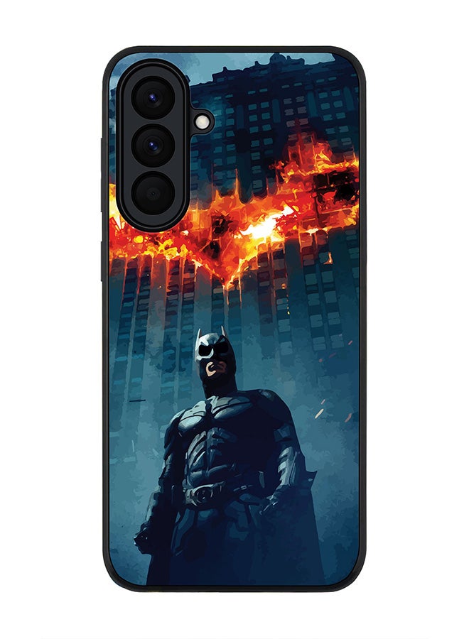 Stylizedd For Samsung Galaxy A57 Case,Slim fit Camera Protection, Shockproof Thin Phone cover  - Burning Batman - Image 1
