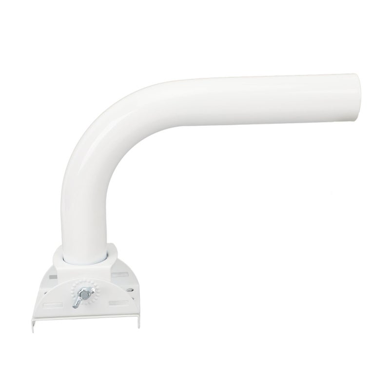 For Starlink Bracket Right Angle Cylinder Stainless Steel Wind Proof Angle Adjustable Mount for Roof Short Wall - Image 1
