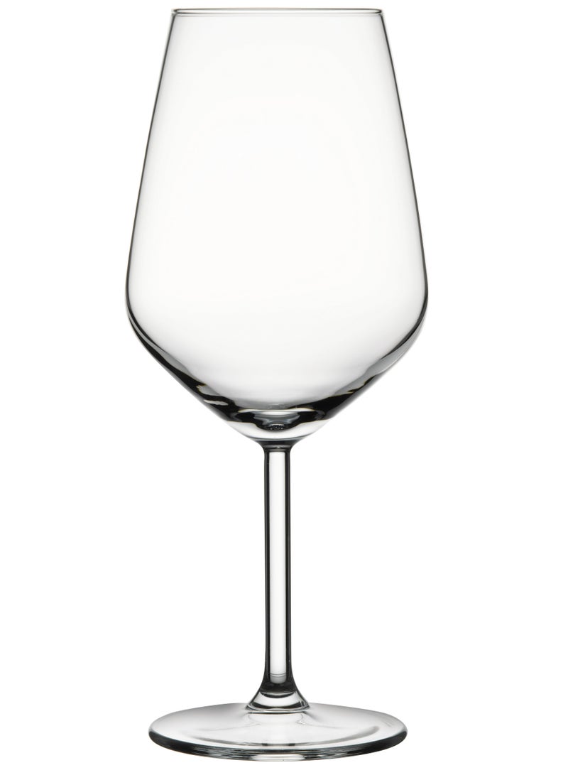 Pasabahce 6-Piece Allegra Wine Glass Set 490 ml Clear - Image 1