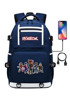 ROBLOX Printed Youth Large Capacity Men's and Women's Shoulders 
