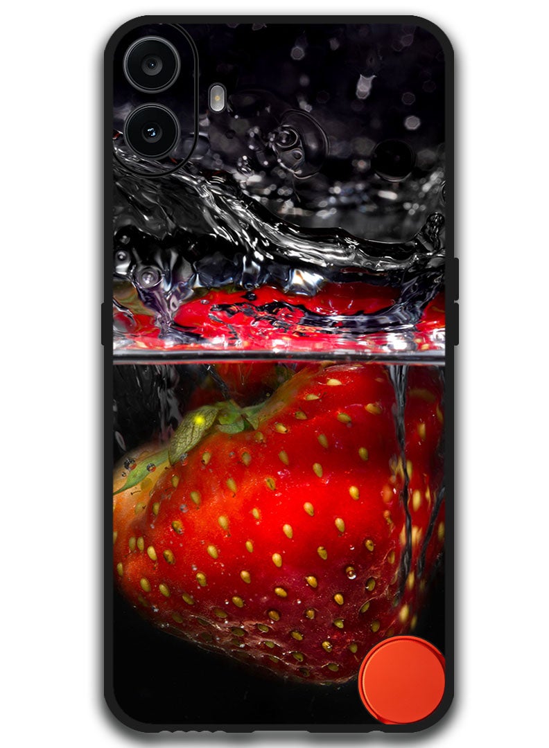 Theodor Protective Case Anti Scratch Shock Proof Bumper Cover For Nothing CMF Phone 1 strawberries_splashes_splash - Image 1