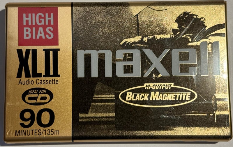Maxell XL-II 90-Minute Blank Audio Cassette - Image 1