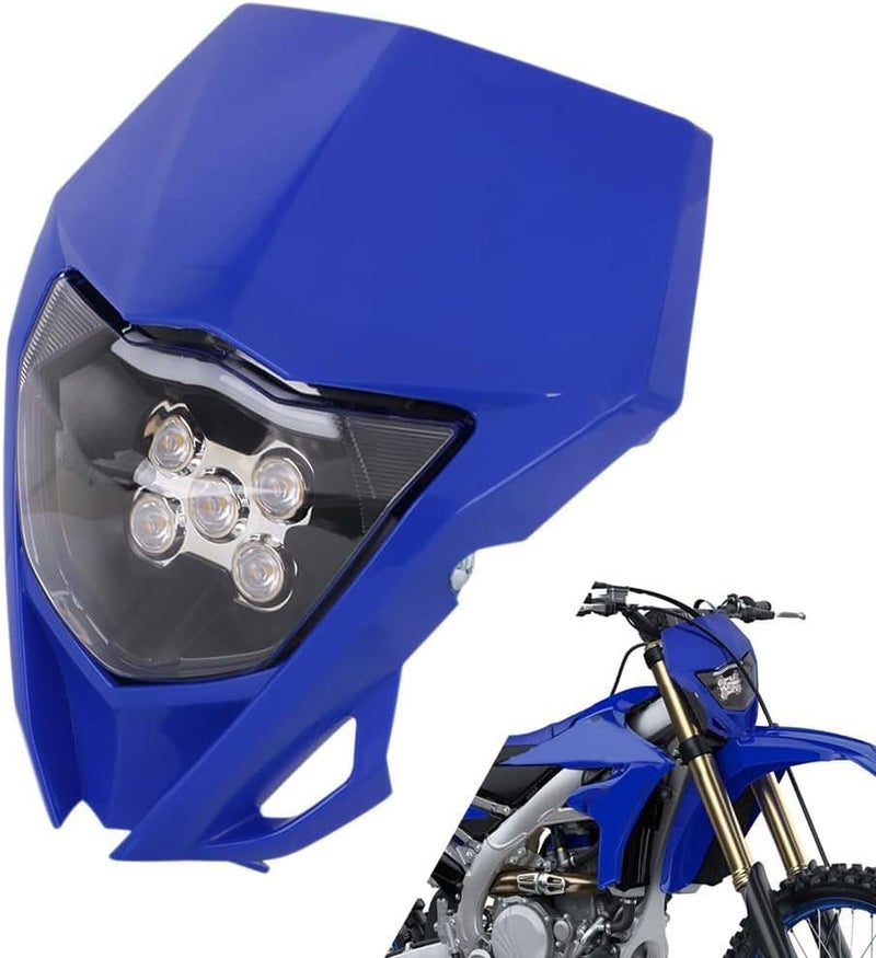 Vepagoo AnXin Universal Dirt Bike LED Headlight Kit - Blue - Image 1